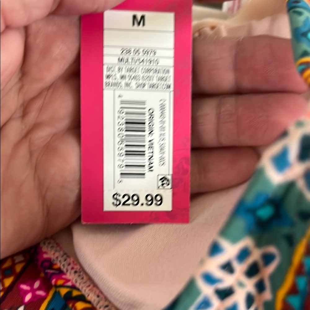 Colorful Patterned Swimsuit - Picture 2 of 3